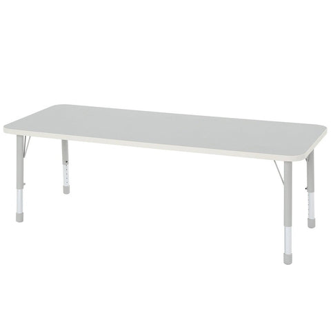 Modern Thrifty Rectangular Table - 4/6/8 Seater Options-Classroom Table, Furniture, Height Adjustable, Profile Education, Rectangular, Table, Wellbeing Furniture-8 - Seater-Learning SPACE