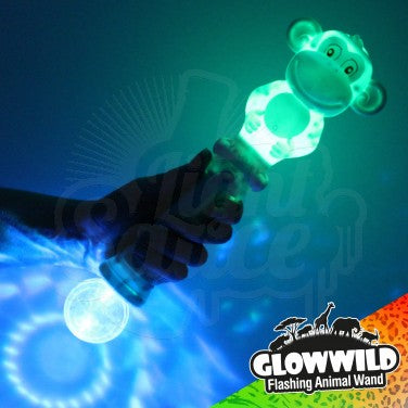 Monkey Flashing Animal Wand-AllSensory, Helps With, Sensory Seeking, The Glow Company, Visual Sensory Toys-Learning SPACE