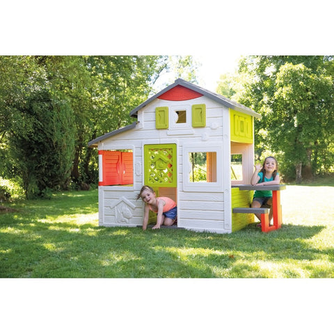 Neo Friends Play House & Kitchen-Doll Houses & Playsets-Imaginative Play, Kitchens & Shops & School, Play Houses, Playground Equipment, Playhouses, Pretend play, Role Play, Smoby-Learning SPACE