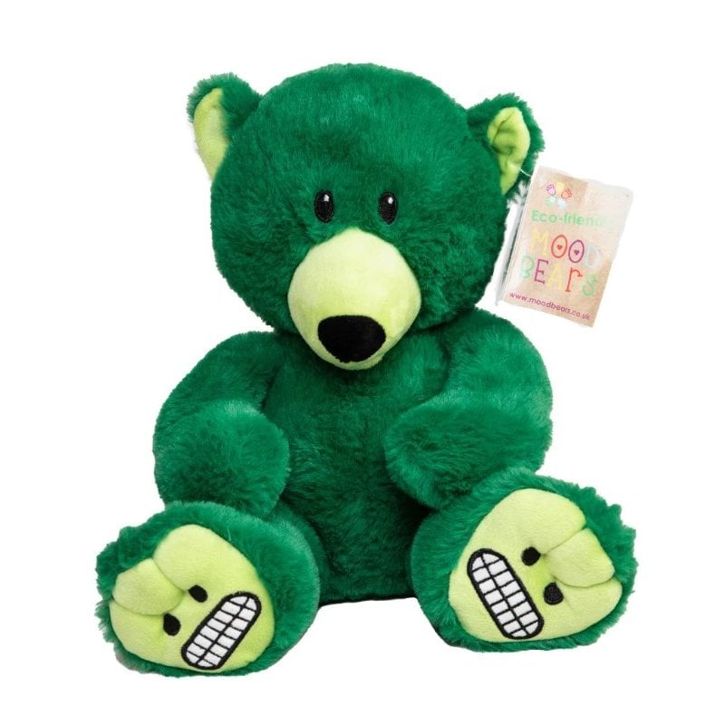 Nervous Bear - Mood Bear-Stuffed Toys-Additional Need, Comfort Toys, Eco Friendly, Emotions & Self Esteem, Helps With, Mood Bear, PSHE, Social Emotional Learning-Learning SPACE