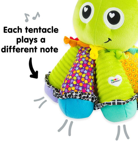 Octotunes-AllSensory, Baby & Toddler Gifts, Baby Cause & Effect Toys, Baby Musical Toys, Baby Sensory Toys, Baby Soft Toys, Gifts for 0-3 Months, Gifts For 3-6 Months, Gifts For 6-12 Months Old, Lamaze Toys, Music, Stock-Learning SPACE