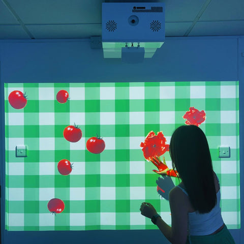 OmiWall: Touch Interactive Wall Projection-Autism, Dementia, Immersive Interactive Spaces, OM Interactive, Portable Sensory Rooms, Sensory Projectors-Learning SPACE