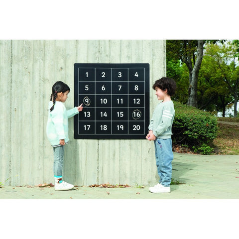 Outdoor - Number 1-20 Chalkboard-Chalk, Counting Numbers & Colour, Early Years Maths, Maths, Playground Equipment, Playground Wall Art & Signs, Primary Maths-Learning SPACE