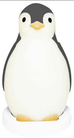 Pam The Penguin - Sleep Trainer, Nightlight, Wireless Speaker-AllSensory, Autism, Calmer Classrooms, Gifts For 1 Year Olds, Helps With, Life Skills, Neuro Diversity, Planning And Daily Structure, PSHE, Schedules & Routines, Sensory Seeking, Sleep Issues, Sound Equipment-Grey-Learning SPACE