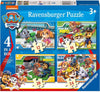 Paw Patrol 4 in Box (12, 16, 20, 24 Pieces) Jigsaw Puzzles-13-99 Piece Jigsaw, Gifts For 2-3 Years Old, Gifts For 3-5 Years Old, Paw Patrol, Ravensburger Jigsaws-Learning SPACE