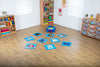 People Who Help Us - 40 Mini Placement Carpets with Holdall-Classroom Packs, Kit For Kids, Mats, Mats & Rugs, Rugs, Sit Mats, Square, Wellbeing Furniture, World & Nature-Learning SPACE