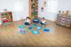 People Who Help Us - 40 Mini Placement Carpets with Holdall-Classroom Packs, Kit For Kids, Mats, Mats & Rugs, Rugs, Sit Mats, Square, Wellbeing Furniture, World & Nature-Learning SPACE