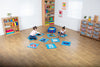 People Who Help Us - 40 Mini Placement Carpets with Holdall-Classroom Packs, Kit For Kids, Mats, Mats & Rugs, Rugs, Sit Mats, Square, Wellbeing Furniture, World & Nature-Learning SPACE