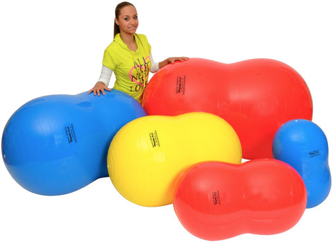 Physio Roll Peanut Ball-ADD/ADHD, AllSensory, Bounce & Spin, Gymnic, Helps With, Matrix Group, Neuro Diversity, Physio Balls, Sensory & Physio Balls, Sensory Processing Disorder, Sensory Seeking, Vestibular, Vibration & Massage, Weighted & Deep Pressure-30cm*-Learning SPACE