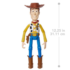 Pixar Toy Story Large Scale Woody Figure-Christmas, Christmas 2024, Dolls & Doll Houses, Featured, Figurines, Toy Story-Learning SPACE