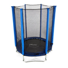 Plum® 4.5ft Junior Trampoline & Enclosure-ADD/ADHD, Neuro Diversity, Plum Play, Plum Products Ltd, Trampolines-Blue-Learning SPACE