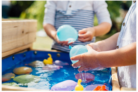 Plum® Sandy Bay Wooden Play Tables-Eco Friendly, Messy Play, Outdoor Sand & Water Play, Plum Play, S.T.E.M, Sand, Sand & Water, Sand Pit, Science Activities, Seasons, Sensory Garden, Stock, Summer, Table-Learning SPACE