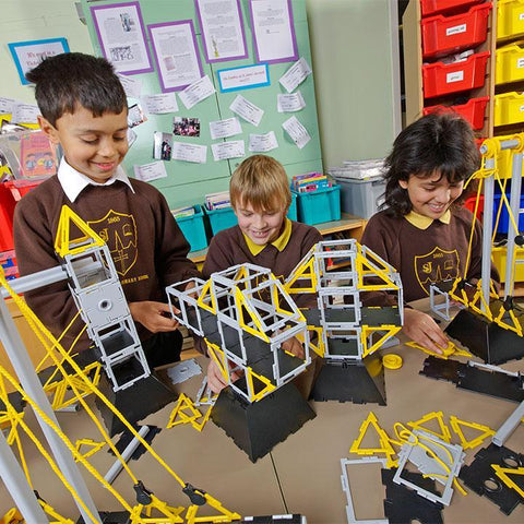 Polydron Bridges Class Set-Calmer Classrooms, Classroom Packs, Engineering & Construction, Helps With, Maths, Polydron, S.T.E.M, Technology & Design, Teen & Adult Swings-Learning SPACE