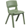 Postura+ One Piece Chair (Ages 11-13)-Classroom Chairs, Seating, Wellbeing Furniture-Moss Green-Learning SPACE