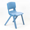 Postura+ One Piece Chair (Ages 11-13)-Classroom Chairs, Seating, Wellbeing Furniture-Powder Blue-Learning SPACE