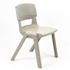 Postura+ One Piece Chair (Ages 14-18)-Classroom Chairs, Seating, Wellbeing Furniture-Ash Grey-Learning SPACE