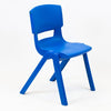 Postura+ One Piece Chair (Ages 14-18)-Classroom Chairs, Seating, Wellbeing Furniture-Ink Blue-Learning SPACE