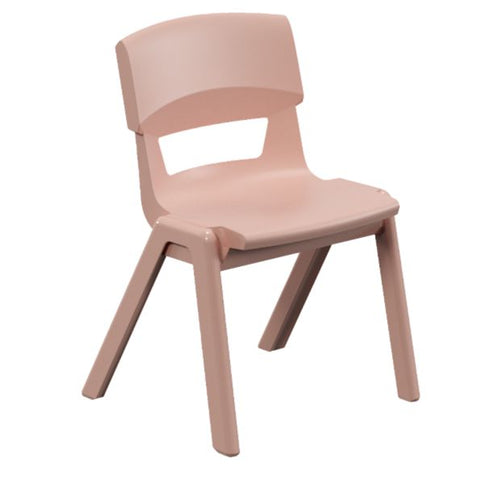 Postura+ One Piece Chair (Ages 4-5)-Classroom Chairs, Seating, Wellbeing Furniture-Rose-Learning SPACE