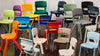 Postura+ One Piece Chair (Ages 6-7)-Chairs-Classroom Chairs, Seating, Wellbeing Furniture-Learning SPACE