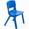 Postura+ One Piece Chair (Ages 6-7)-Chairs-Classroom Chairs, Seating, Wellbeing Furniture-Ink Blue-Learning SPACE