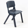 Postura+ One Piece Chair (Ages 8-10)-Classroom Chairs, Seating, Wellbeing Furniture-Slate Grey-Learning SPACE