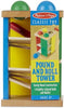 Pound and Roll Tower-Baby Cause & Effect Toys, Baby Wooden Toys, Cause & Effect Toys, Gifts For 6-12 Months Old, Stock-Learning SPACE