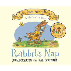 Rabbit’s Nap Lift-the-Flap Book - Julia Donaldson-Baby Books & Posters, Early Reading Books, Gifts For 1 Year Olds, Tactile Toys & Books-Learning SPACE