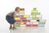 Rainbow Bricks - Pk36-AllSensory, Building Blocks, Engineering & Construction, Farms & Construction, Helps With, Imaginative Play, Light Box Accessories, Nurture Room, S.T.E.M, Sensory Seeking, Stacking Toys & Sorting Toys, Stock, TickiT, Visual Sensory Toys-Learning SPACE