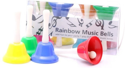 Rainbow Music Bells - Children's Musical Instruments-Classroom Packs, Early Years Musical Toys, Music, Primary Music, Sound Equipment, Stock, Tobar Toys-Learning SPACE