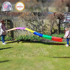 Rainbow Wave Playground Play Set-Active Games, EDUK8, Forest School & Outdoor Garden Equipment, Garden Game, Playground, Playground Equipment, Sensory Garden-Learning SPACE