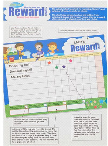 Reward Chart with Stickers-Additional Need, Calmer Classrooms, Classroom Displays, Clever Kidz, Early Years Books & Posters, Helps With, Planning And Daily Structure, Primary Books & Posters, PSHE, Rewards & Behaviour, Social Emotional Learning, Stock-Learning SPACE