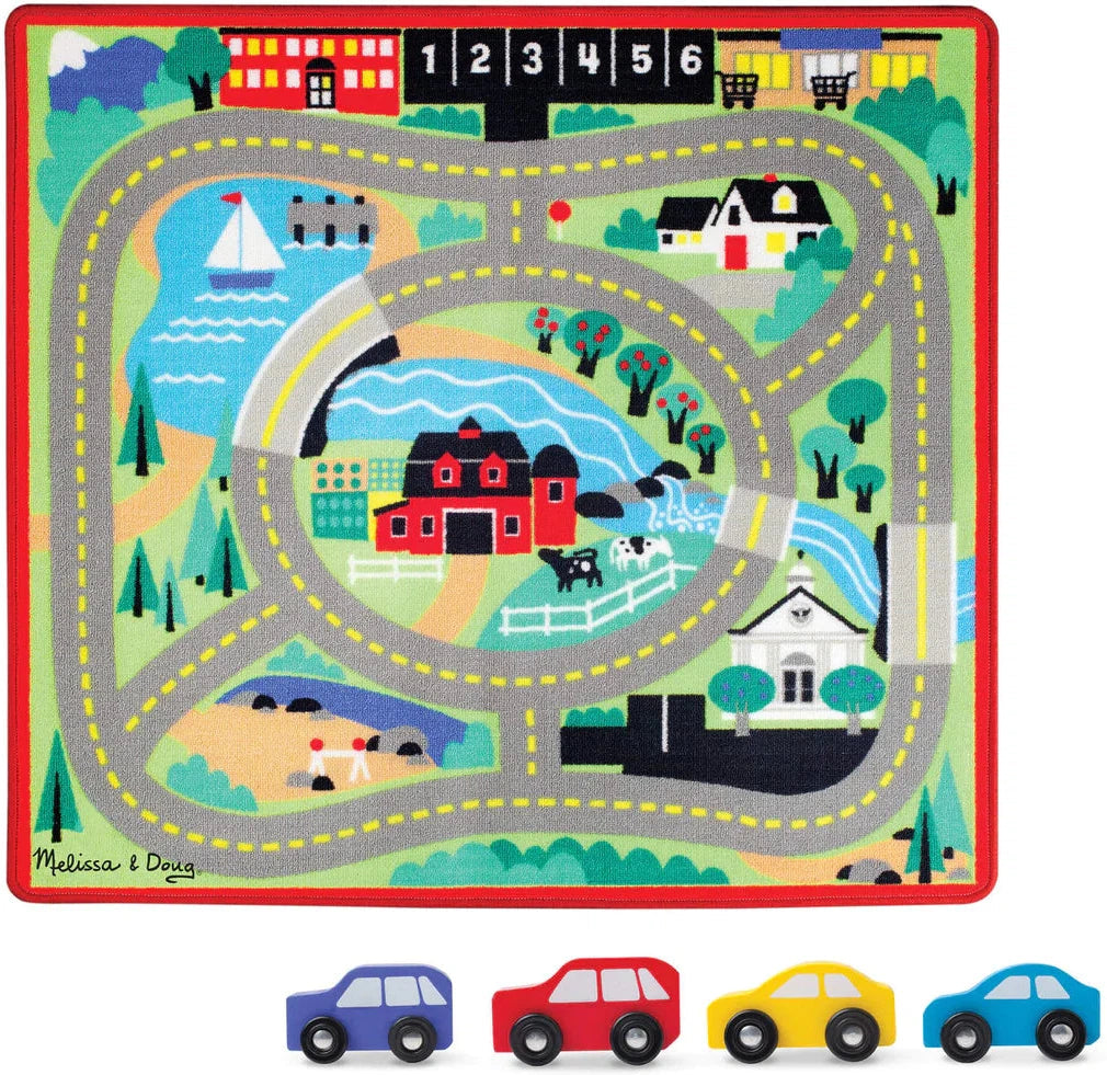 Rug - Round the Town Road-Cars & Transport, Imaginative Play, Mats & Rugs, Rugs, Sensory Flooring, Small World, Stock, Wellbeing Furniture-Learning SPACE