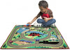 Rug - Round the Town Road-Cars & Transport, Imaginative Play, Mats & Rugs, Rugs, Sensory Flooring, Small World, Stock, Wellbeing Furniture-Learning SPACE