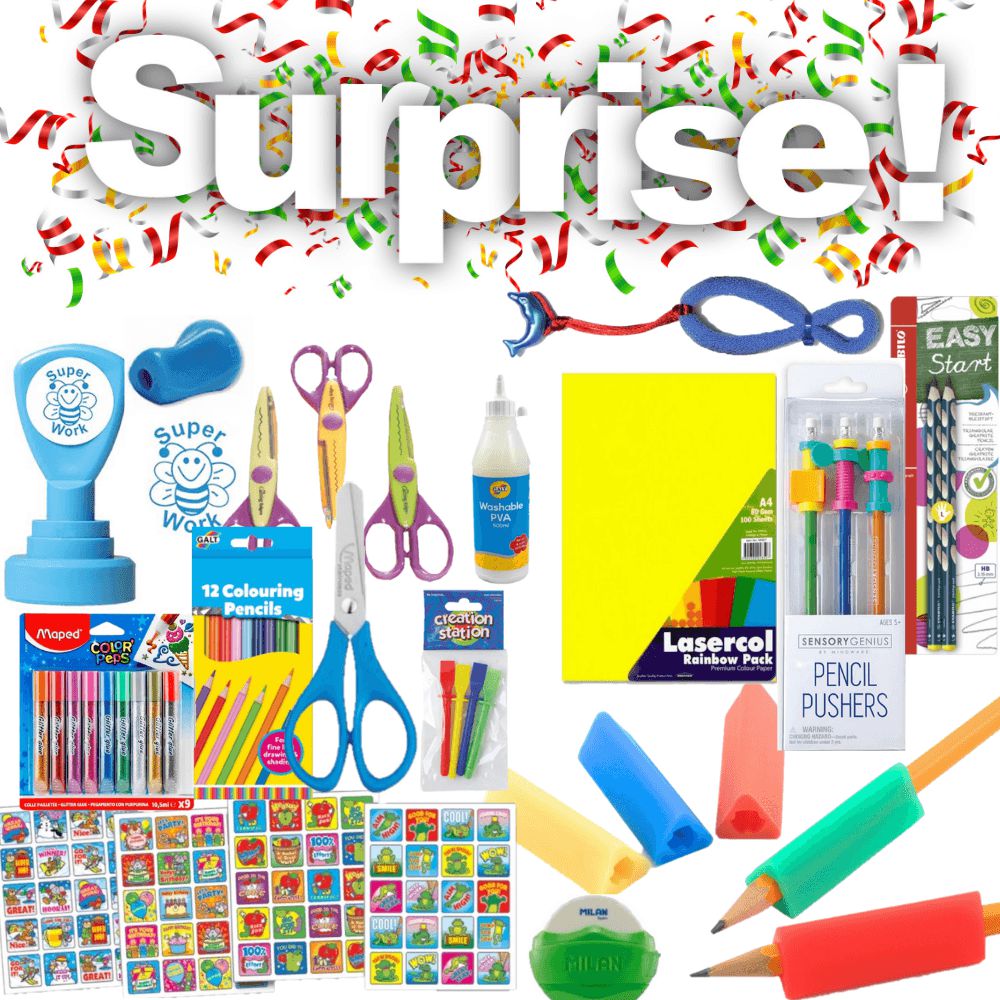 SURPRISE! Handwriting and Stationery Set-Back To School, Early Years Literacy, Learning Difficulties, Primary Literacy, Stationery-Learning SPACE