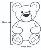 Sad Bear - Mood Bear-Additional Need, Comfort Toys, Eco Friendly, Emotions & Self Esteem, Helps With, Mood Bear, PSHE, Social Emotional Learning-Learning SPACE