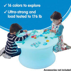 Sensory Colour Changing Mood Light Table-Coffee table, Light Boxes, Round, Stock, Table, Teenage Lights, TickiT-Learning SPACE