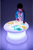 Sensory Colour Changing Mood Light Table-Coffee table, Light Boxes, Round, Stock, Table, Teenage Lights, TickiT-Learning SPACE