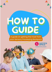 Sensory Processing Backpack-Sensory toy-ADD/ADHD, AllSensory, Calmer Classrooms, Classroom Packs, Helps With, Learning Activity Kits, Neuro Diversity, Noise Reduction, Sensory, sensory activity, Sensory Boxes, Sensory Processing Disorder, Stress Relief, Transitioning and Travel-Learning SPACE