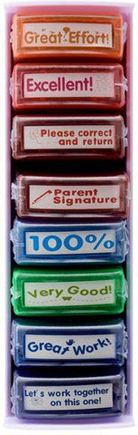 Set Of 8 Teachers Reward Stamps-Additional Need, Calmer Classrooms, Classroom Displays, Classroom Packs, Clever Kidz, Helps With, PSHE, Rewards & Behaviour, Social Emotional Learning-Learning SPACE