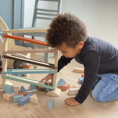 Slide Game - Make the bells Jingle as the Car Rolls-Baby Cause & Effect Toys, Cars & Transport, Cause & Effect Toys, Down Syndrome, Egmont toys, Imaginative Play, Neuro Diversity, Sound, Stock, Tracking & Bead Frames-Learning SPACE