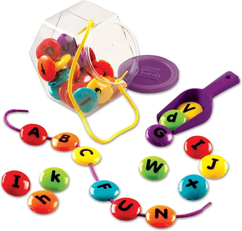 Smart Snacks® ABC Lacing Sweets™-Additional Need, Early Years Literacy, Fine Motor Skills, Helps With, Lacing, Learn Alphabet & Phonics, Learning Difficulties, Learning Resources, Literacy Toys, Primary Literacy, Stock-Learning SPACE