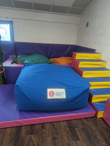 Snuggle Pit - Memory Foam Mattress - Deep Pressure and Relaxation-AllSensory, Chill Out Area, Exclusive, Helps With, Matrix Group, Nurture Room, Sensory Processing Disorder, Sensory Seeking, Soft Play Sets, Teen Sensory Weighted & Deep Pressure-Learning SPACE