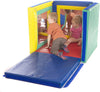 Soft Play Mirror Den (5 panels - 3 with mirrors)-AllSensory, Baby Sensory Toys, Down Syndrome, Helps With, Mats, Mats & Rugs, Multi-Colour, Play Dens, Playmats & Baby Gyms, Sensory Dens, Sensory Mirrors, Sensory Seeking, Soft Play Sets, Stock-Learning SPACE