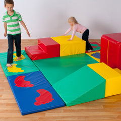 Soft Play Set - Roo's Roundabout (With Storage Sacks)-Additional Need, AllSensory, Baby Sensory Toys, Baby Soft Play and Mirrors, communication, Communication Games & Aids, Down Syndrome, Eco Friendly, Gross Motor and Balance Skills, Helps With, Movement Breaks, Neuro Diversity, Playmats & Baby Gyms, Primary Literacy, Soft Play Sets, Stock-Learning SPACE