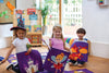 Storytime 32 Interactive Carpet Tiles with holdall-Classroom Packs, Kit For Kids, Mats, Mats & Rugs, Rugs, Sit Mats, Square, Wellbeing Furniture-Learning SPACE