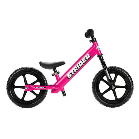 Strider 12 Classic Balance Bike-Balance Bikes, Early Years. Ride On's. Bikes. Trikes, Featured, Ride & Scoot, Ride On's. Bikes & Trikes, Strider Bikes-Pink-Learning SPACE