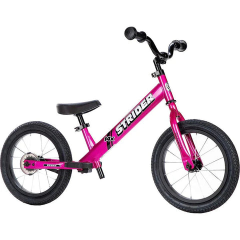 Strider 14x Sport Balance Bike-Balance Bikes, Early Years. Ride On's. Bikes. Trikes, Ride & Scoot, Ride On's. Bikes & Trikes, Strider Bikes-Pink-Learning SPACE