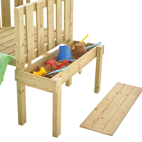 TP Forest Toddler Wooden Climbing Frame & Slide-Additional Need, Baby Climbing Frame, Baby Slides, Gross Motor and Balance Skills, Helps With, Outdoor Climbing Frames, Outdoor Slides, Playground Equipment, Seasons, Summer, TP Toys-Learning SPACE