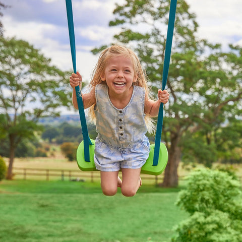 TP Kingswood Double with Set with Quadpod-Baby Swings, Outdoor Swings, Playground Equipment, TP Toys-Learning SPACE