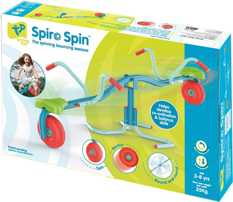 TP Spiro Spin Seesaw-Additional Need, Gross Motor and Balance Skills, Helps With, Playground Equipment, Rocking, See Saws, Stock, TP Toys-Learning SPACE